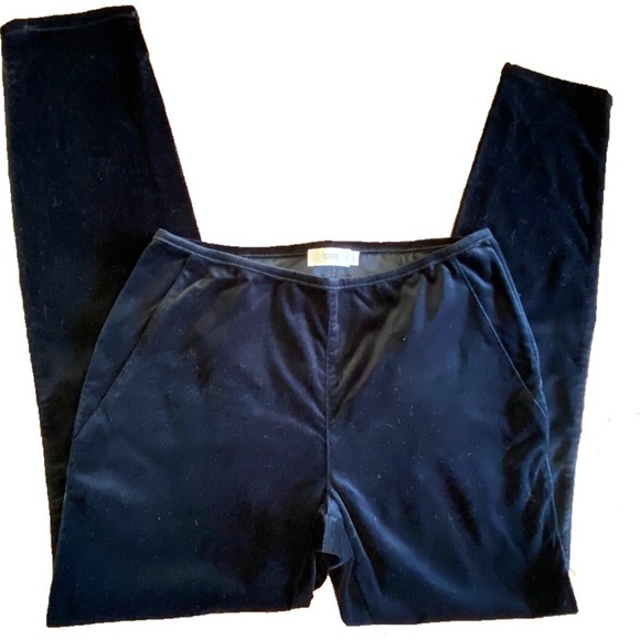 CLOSED Trousers Pants Black Velvet Made in Italy Size 30 - Picture 1 of 16
